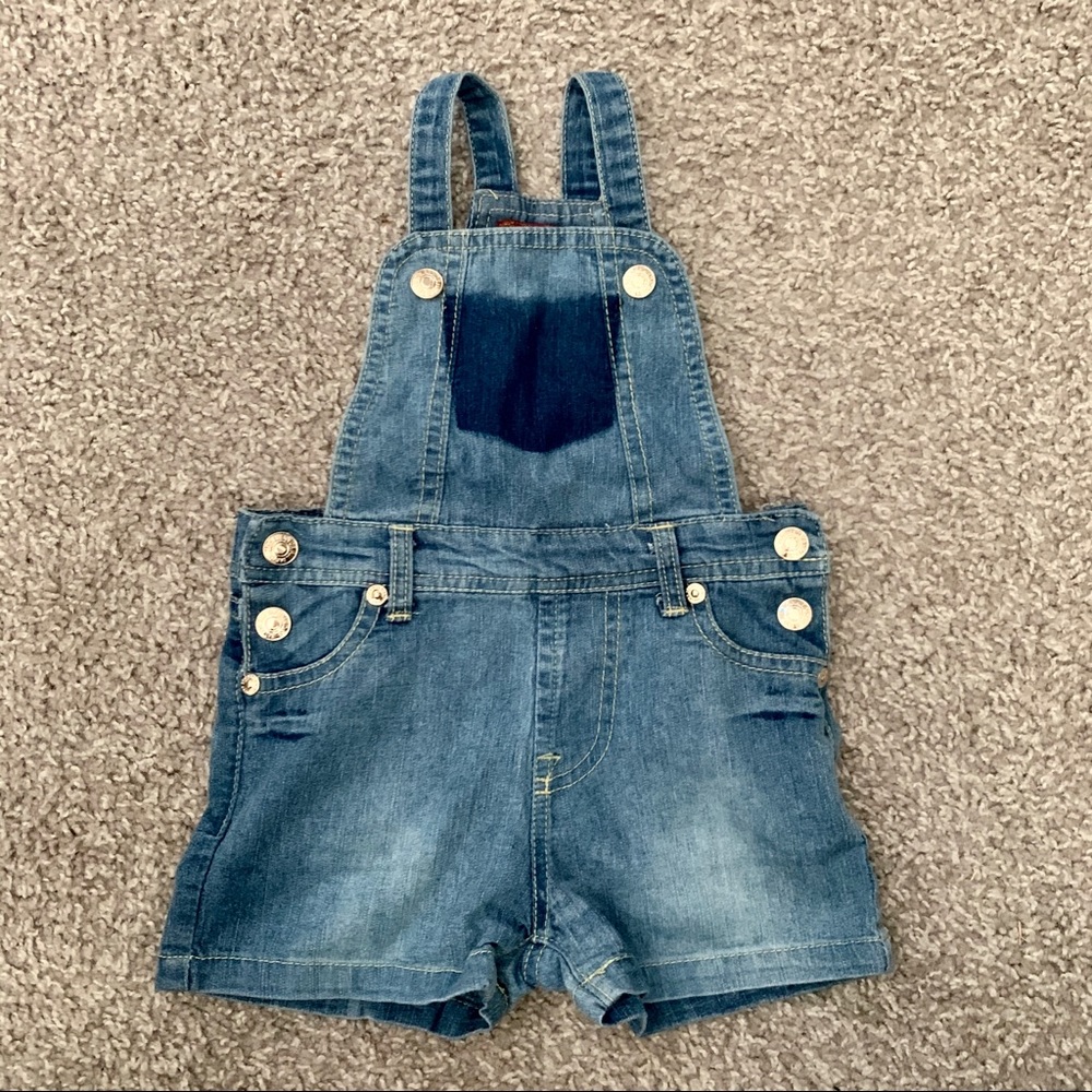 ✨7 For All Mankind Denim Overalls